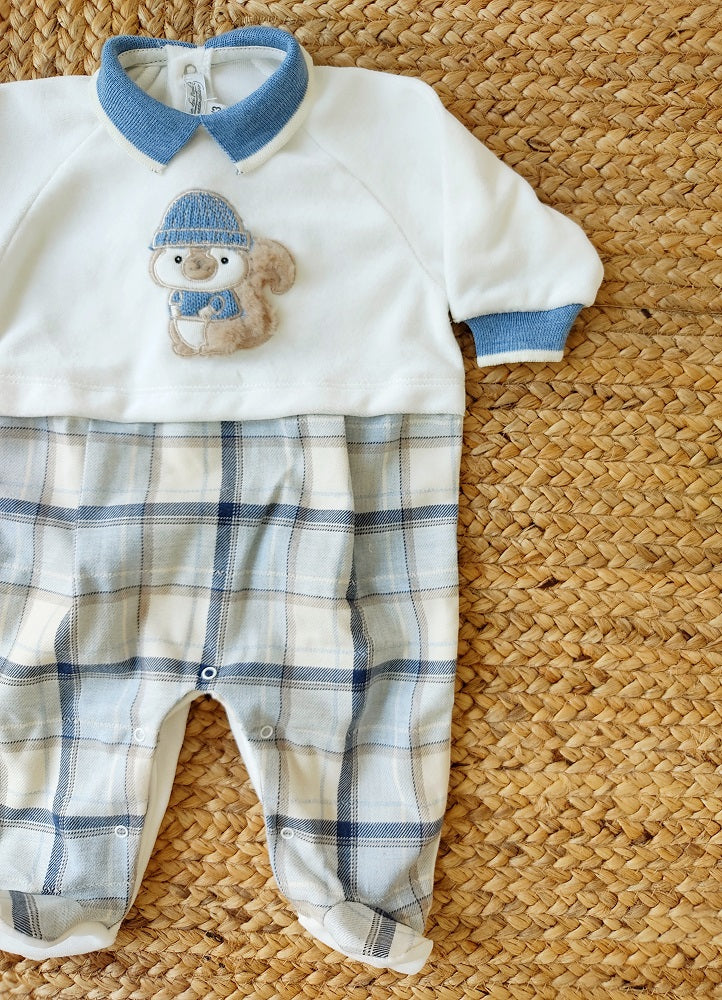 Tutina in ciniglia La Sartoria Dei Piccoli