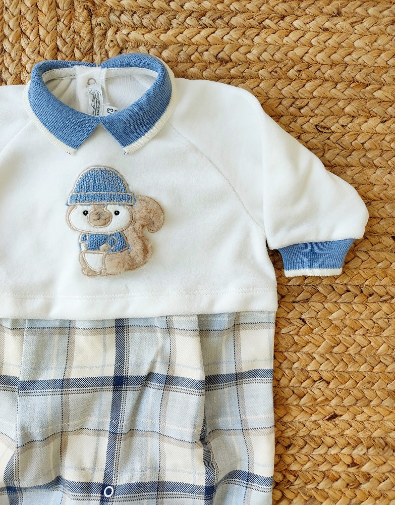 Tutina in ciniglia La Sartoria Dei Piccoli