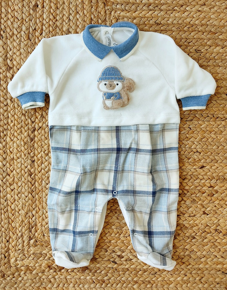 Tutina in ciniglia La Sartoria Dei Piccoli