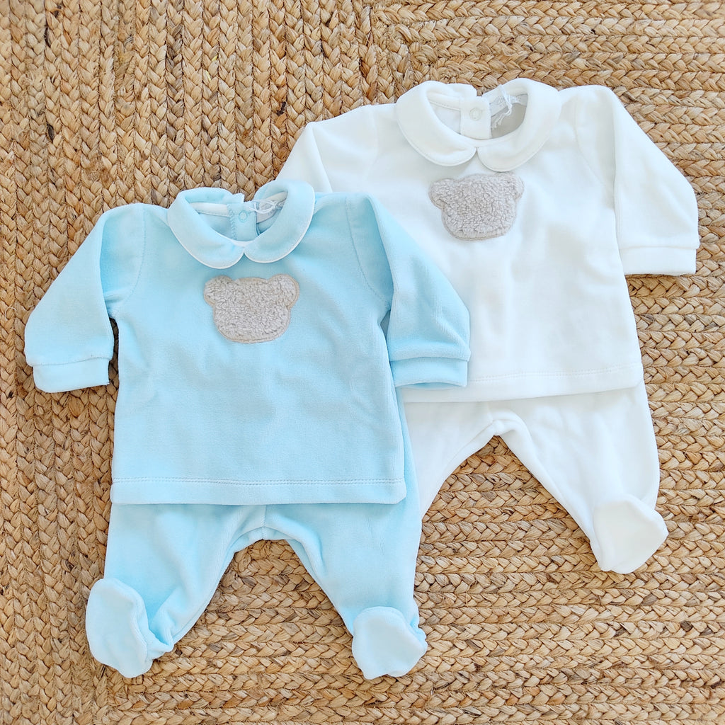 Completo due pezzi in ciniglia Coccodè