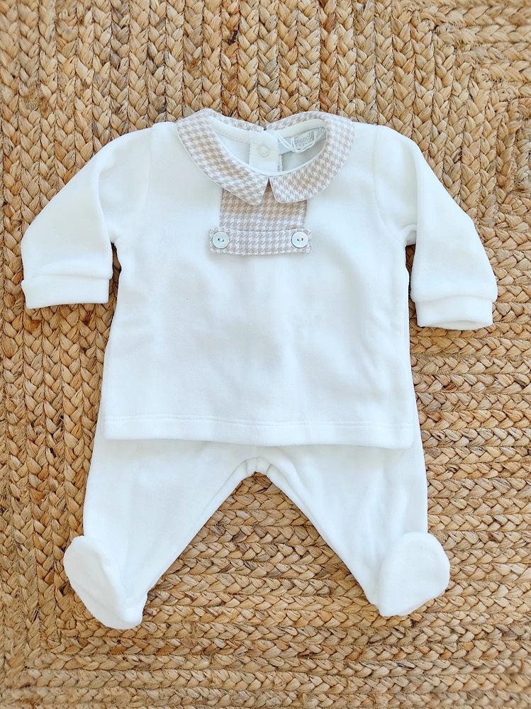 Completo due pezzi in ciniglia Coccodè