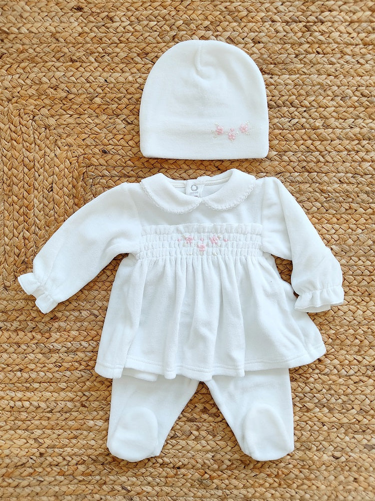 Completo due pezzi in ciniglia Teto e Tatta