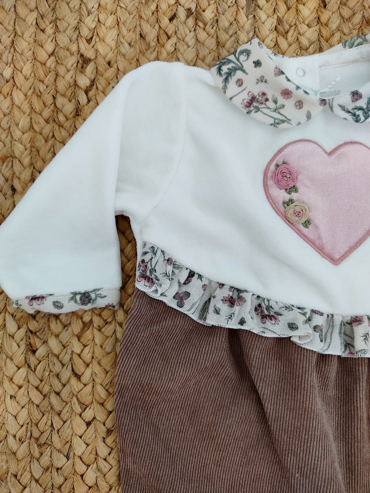 Tutina in ciniglia La Sartoria Dei Piccoli