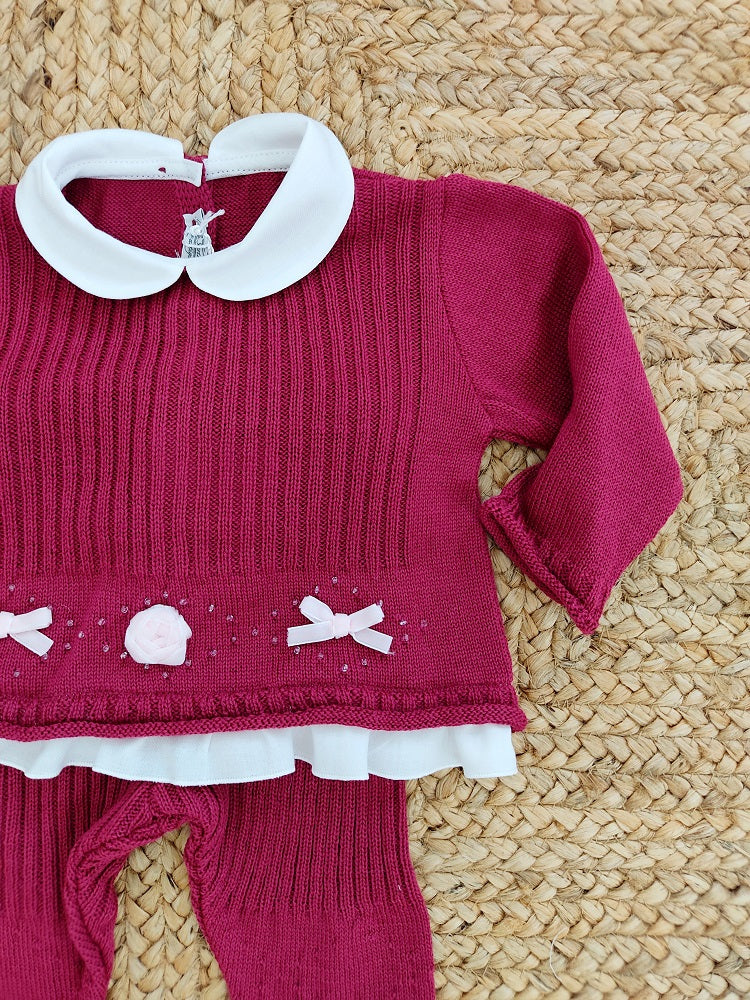 Completo due pezzi in lana