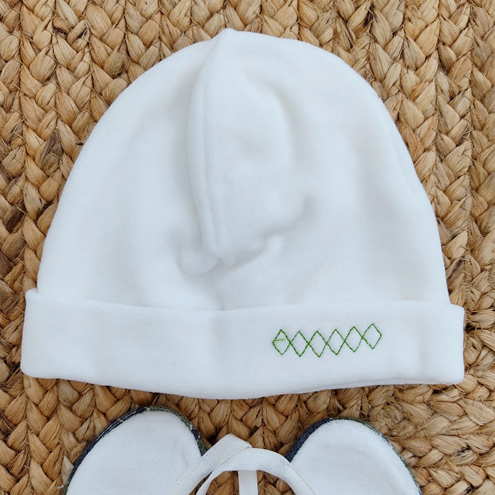 Bavetta + Cappellino La Sartoria Dei Piccoli