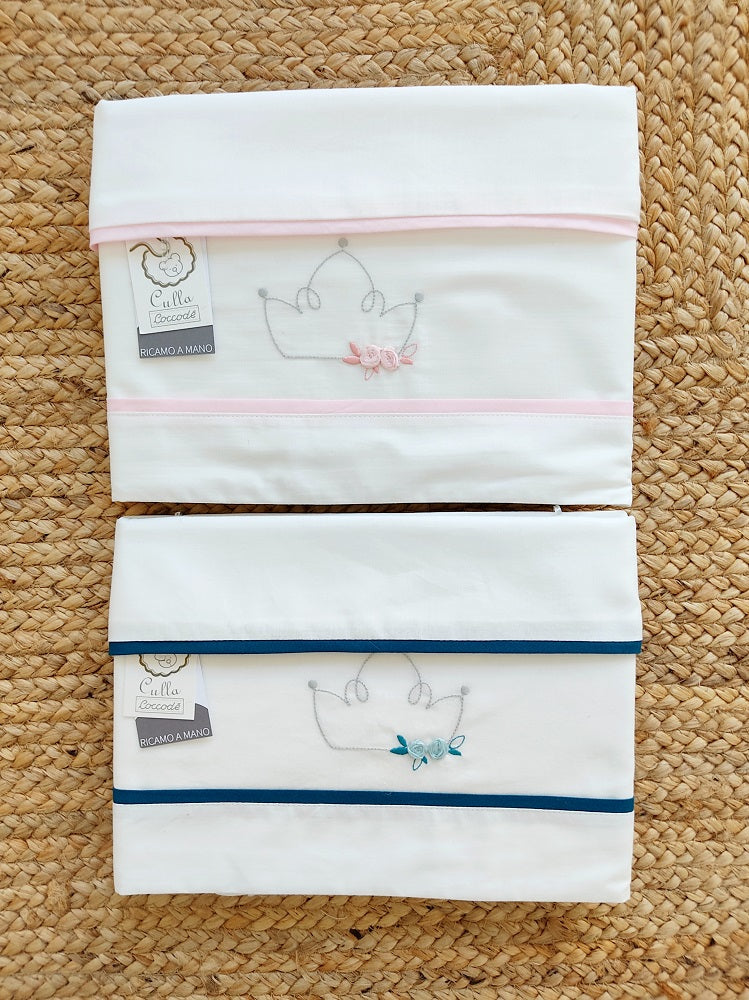Lenzuolino culla in cotone Coccodè