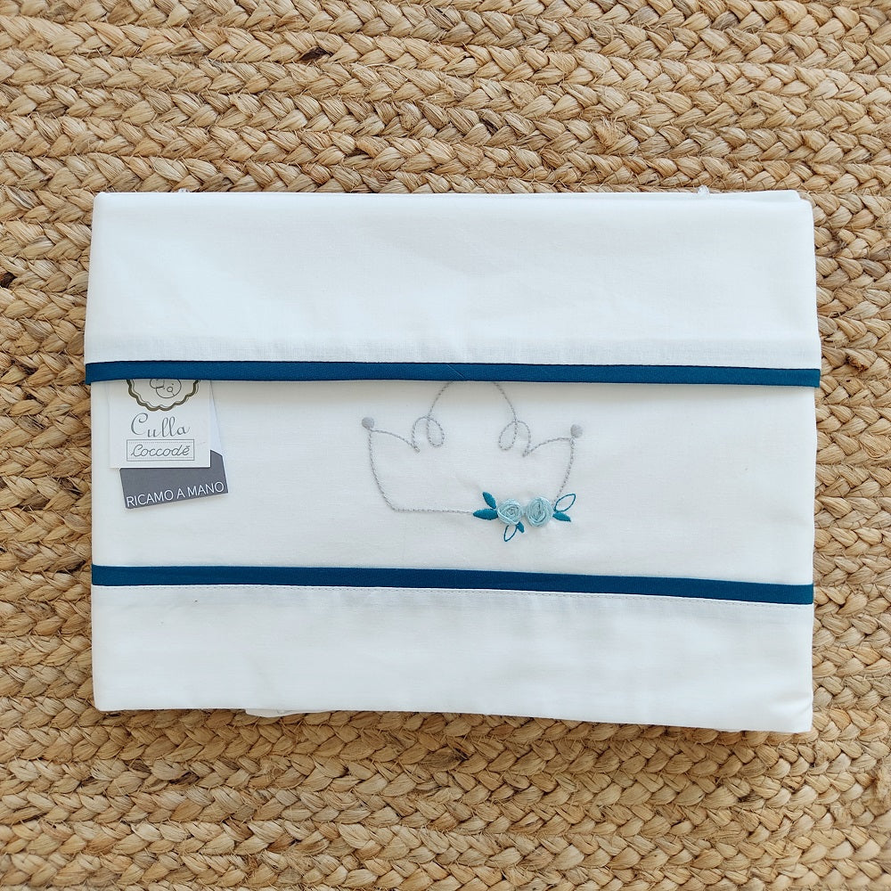 Lenzuolino culla in cotone Coccodè