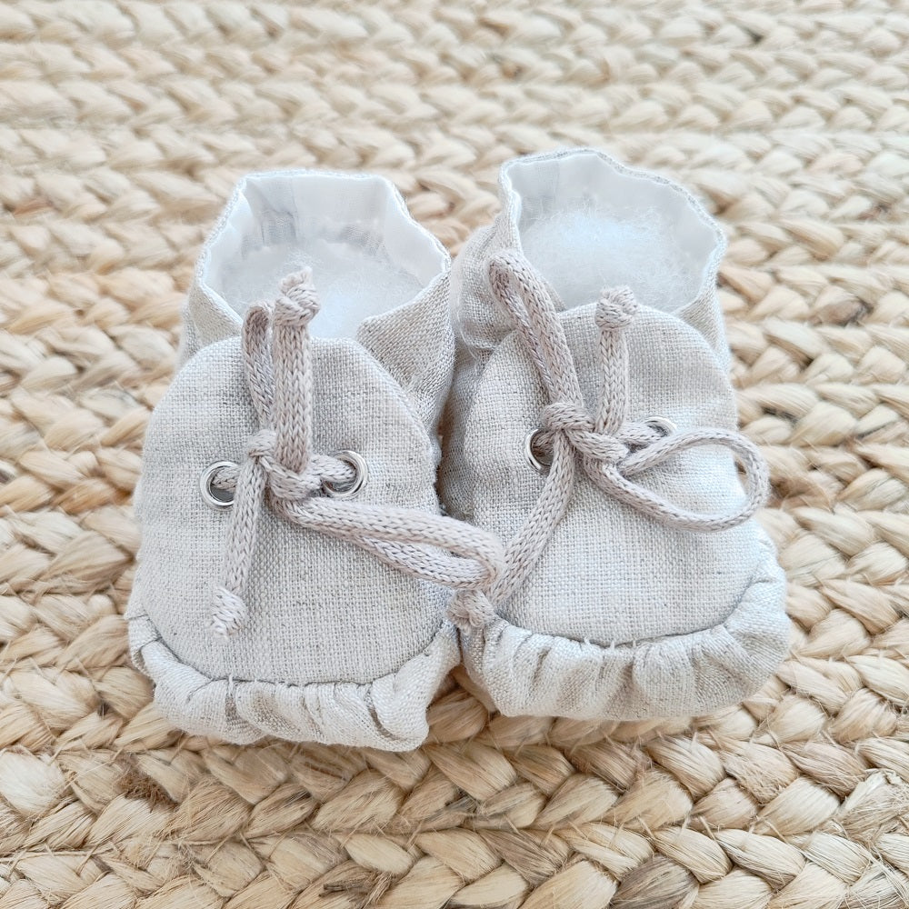 Scarpine in cotone La Sartoria Dei Piccoli