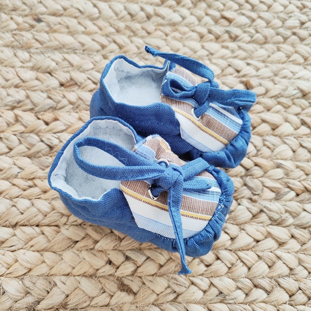 Scarpine in cotone La Sartoria Dei Piccoli