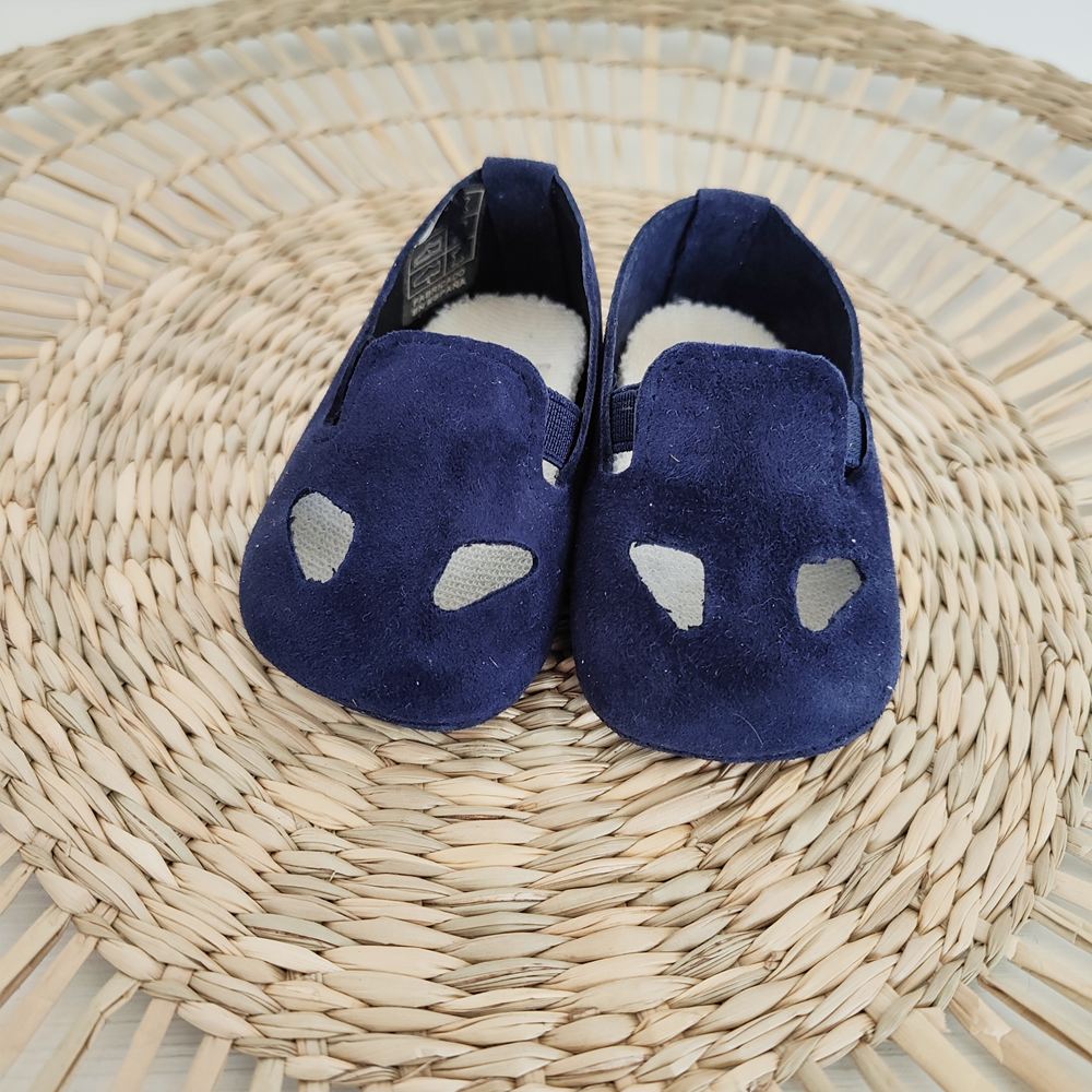 Occhio di bue in pelle scamosciata Cuquito