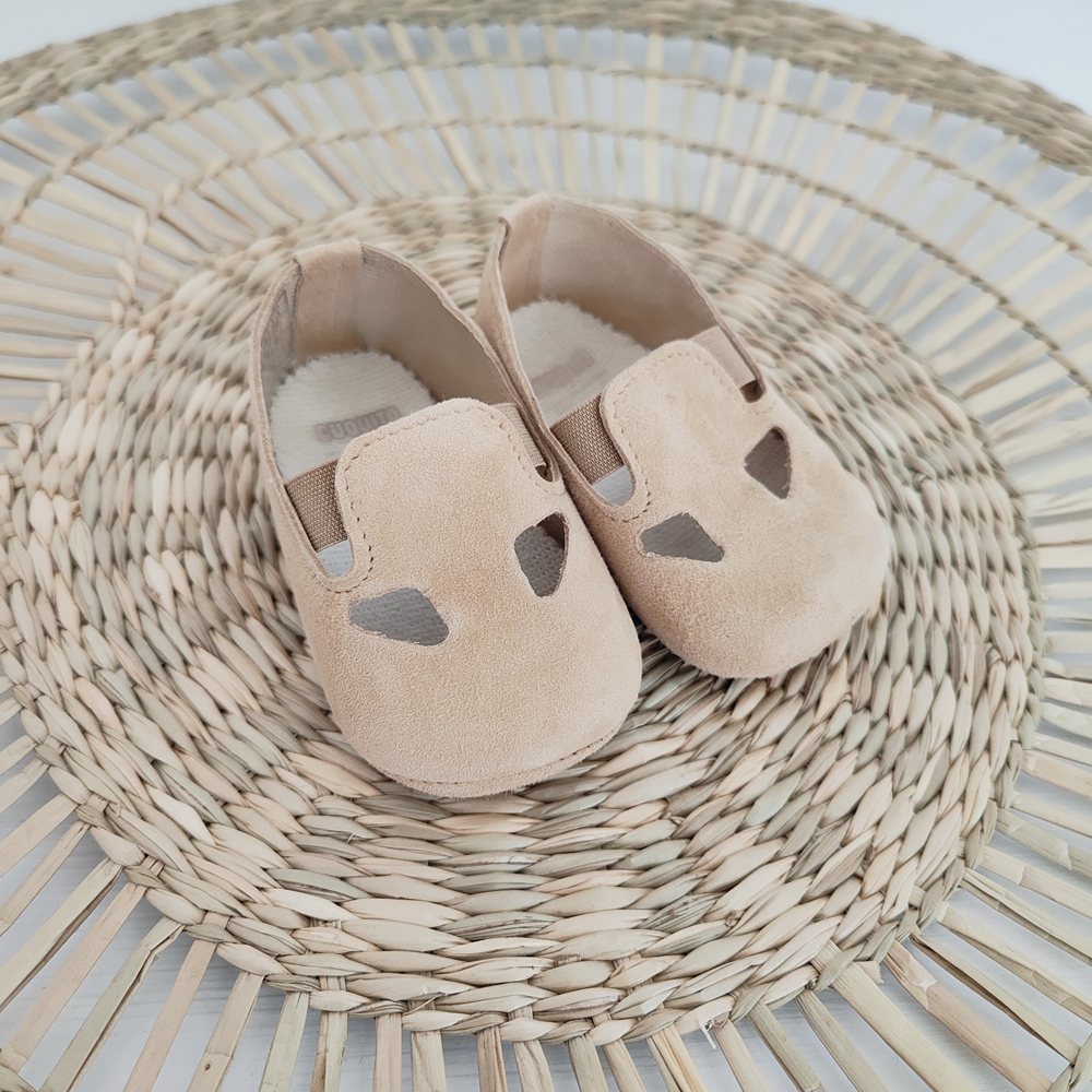 Occhio di bue in pelle scamosciata Cuquito