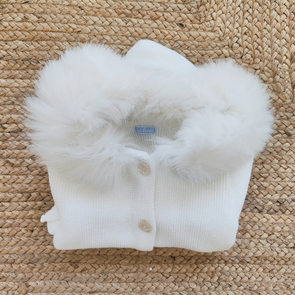 Tutone intero con cappuccio in pelliccia Mac Ilusion