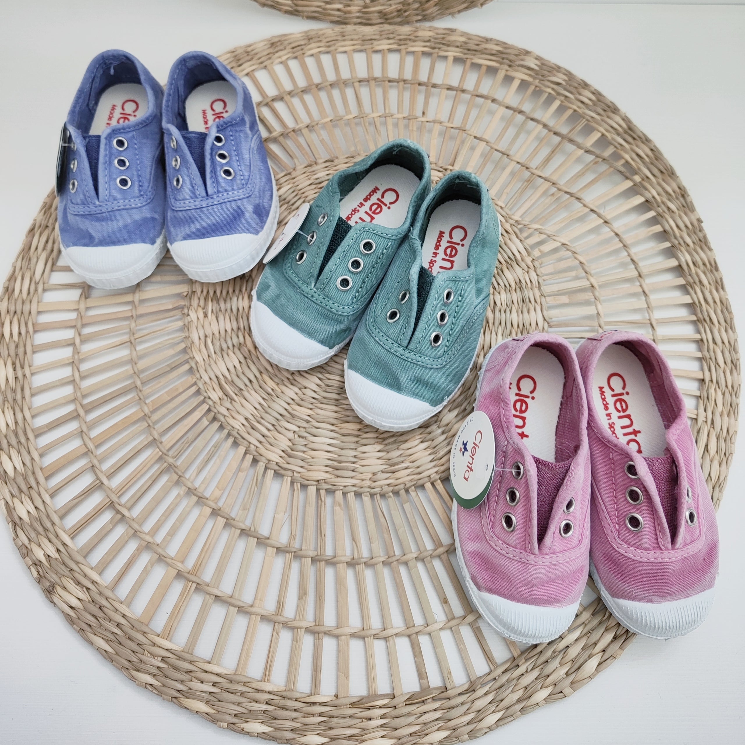 Scarpe in tela Cienta