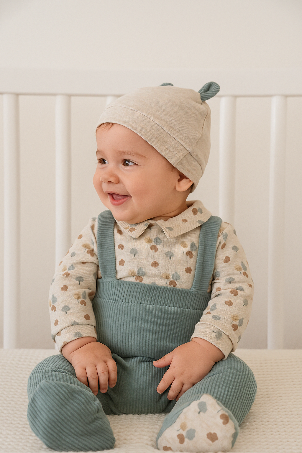 Tutina in caldo cotone e ciniglia Baby Vip