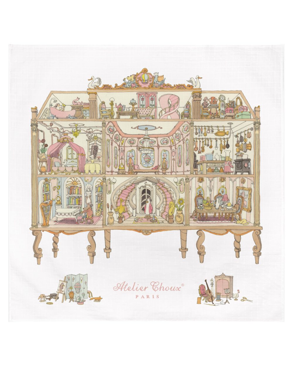 Carré -Atelier Choux Paris-  Casa delle Bambole