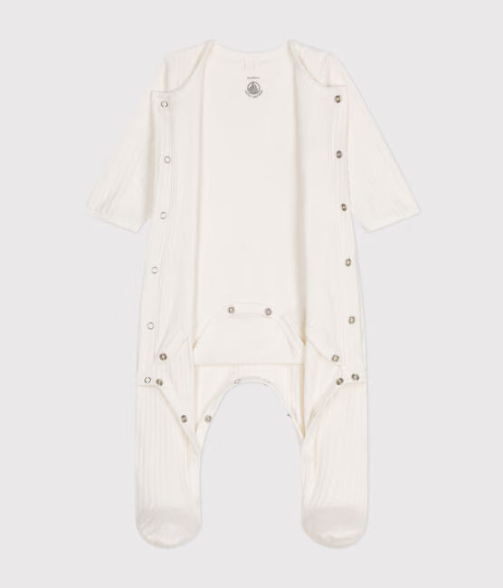 Tutina + Body in ciniglia Petit Bateau
