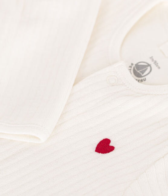 Tutina + Body in ciniglia Petit Bateau