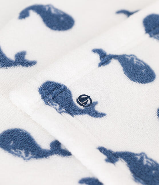 Mantellina da bagno in spugna Petit Bateau