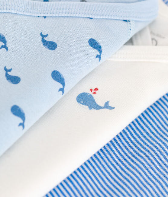 Body 3 pz Petit Bateau