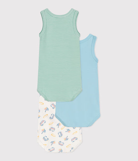Body 3 pz Petit Bateau