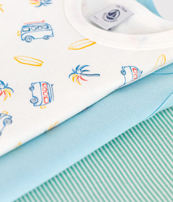 Body 3 pz Petit Bateau