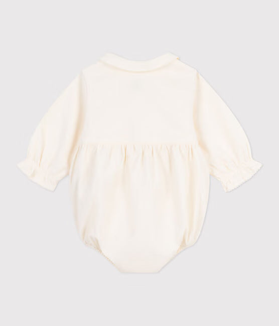 Pagliaccetto in velluto Petit Bateau