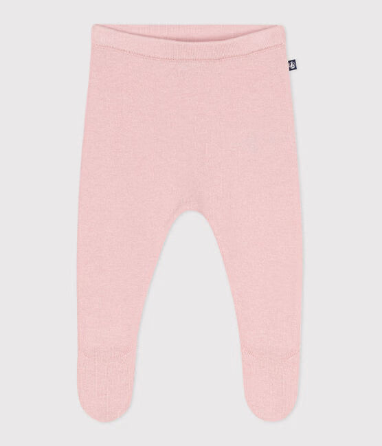 Brassière con incrocio + Pantaloni in maglia traforata di misto lana e cotone Petit Bateau