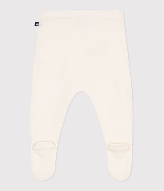 Brassière con incrocio + Pantaloni in maglia traforata di misto lana e cotone Petit Bateau