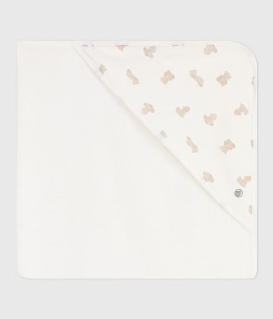Accappatoio neonato in spugna Petit Bateau