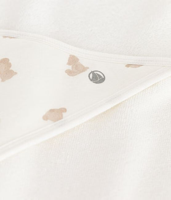 Accappatoio neonato in spugna Petit Bateau