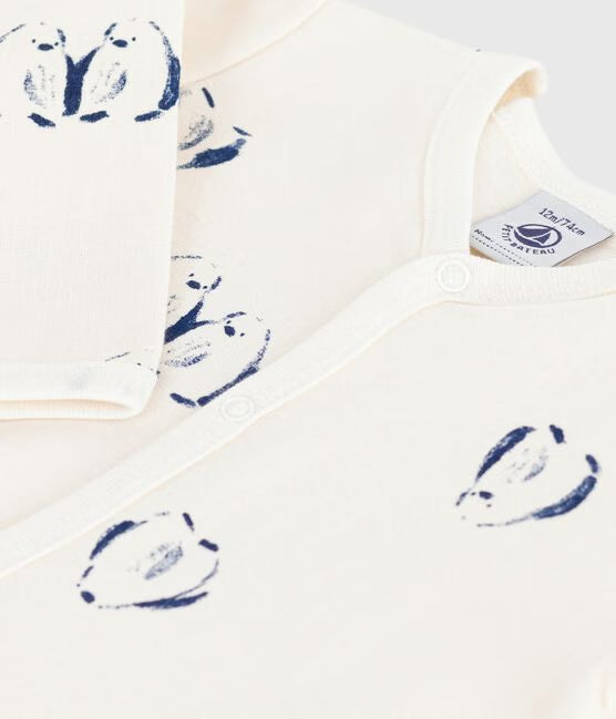 Tutina in cotone caldo Petit Bateau