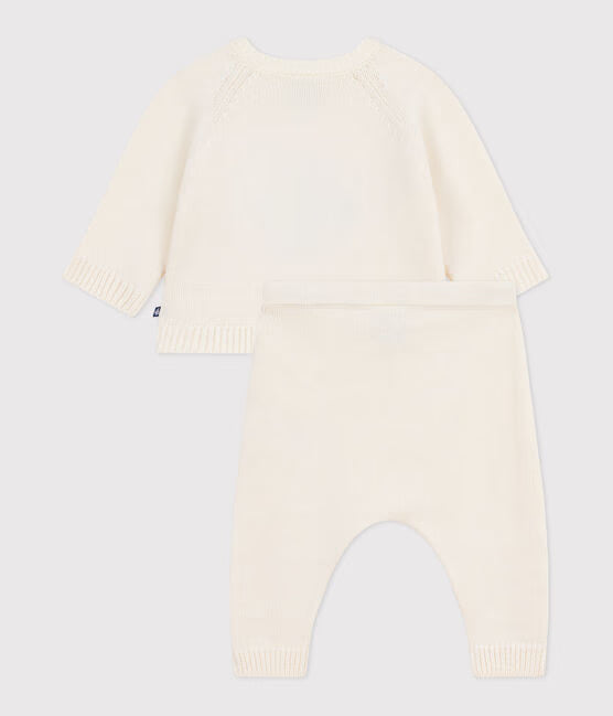 Completo due pezzi in lana Petit Bateau