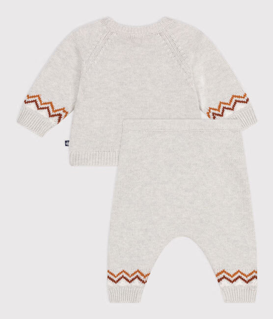 Completo due pezzi in lana Petit Bateau