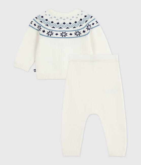 Completo due pezzi in lana Petit Bateau
