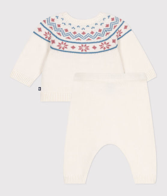 Completo due pezzi in lana Petit Bateau