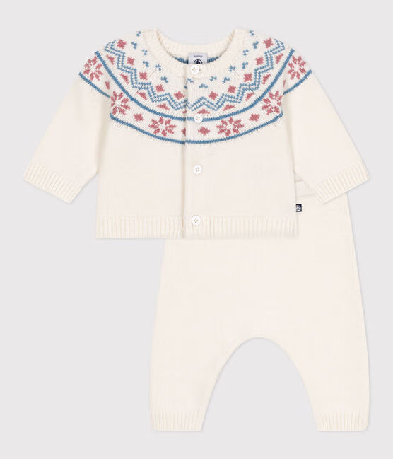 Completo due pezzi in lana Petit Bateau