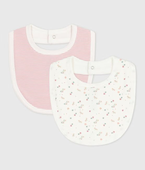 Set di bavaglini in cotone con stampa Petit Bateau