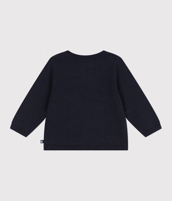 Golfino Petit Bateau - blu e lilla