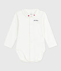 Body con colletto ricamato Petit Bateau