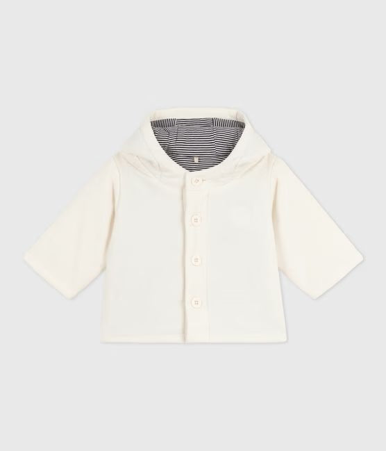 Giacca imbottita unisex in sottile velluto a costine Petit Bateau