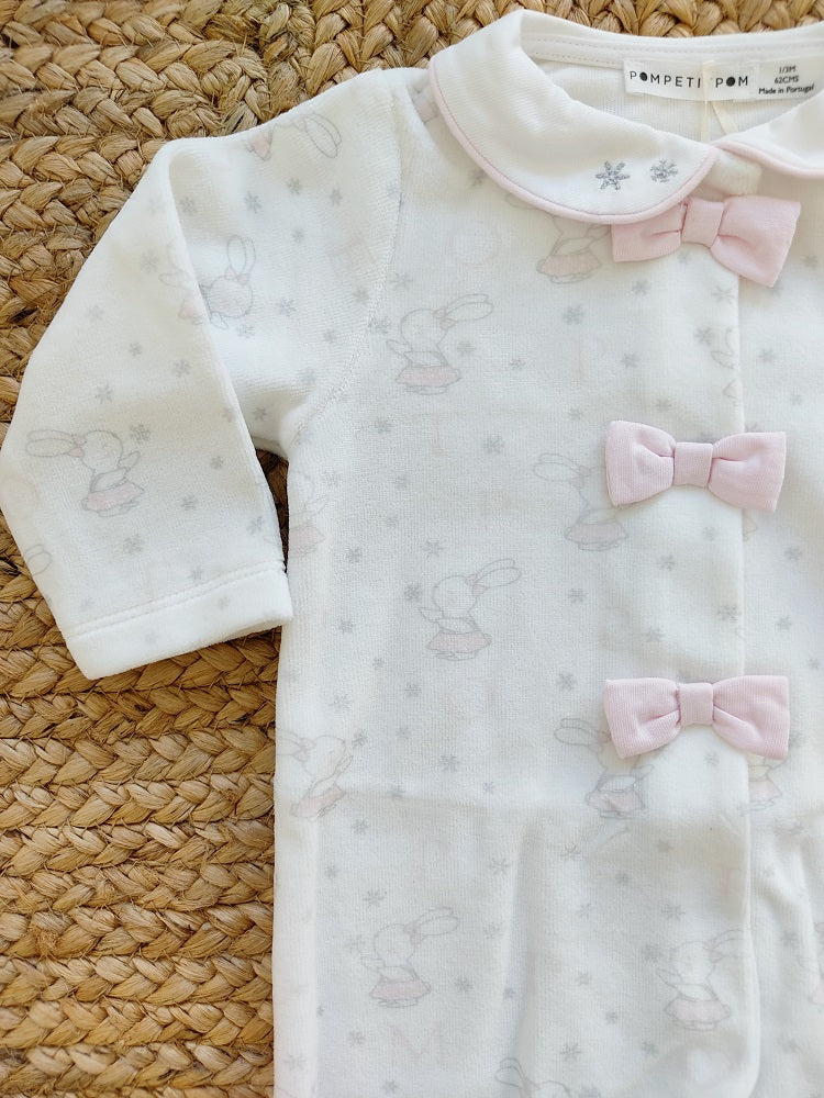 Tutina in ciniglia Pompetitpom