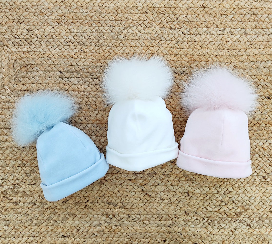 Cappellino in ciniglia La Sartoria Dei Piccoli