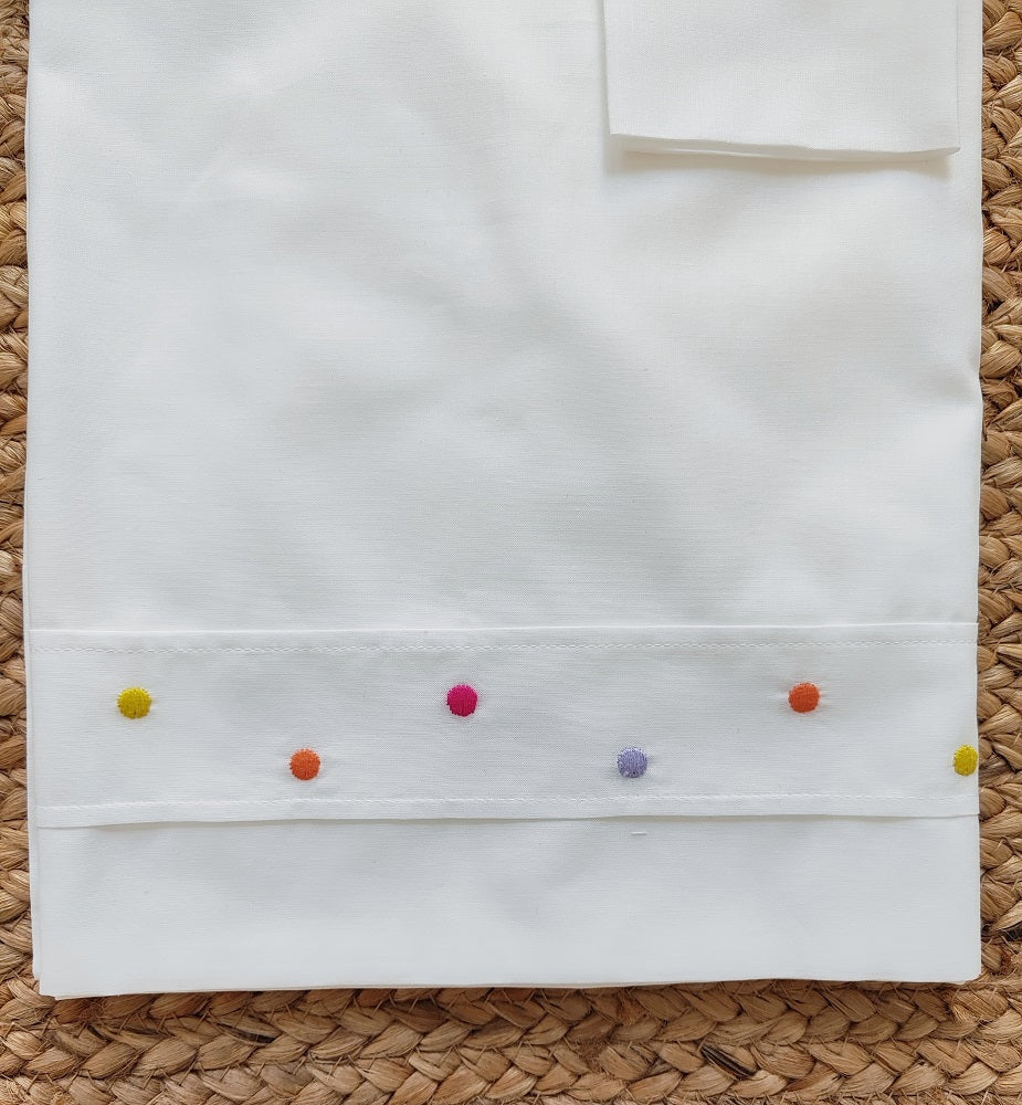 Lenzuolino in cotone- Culla- Le Coconnè