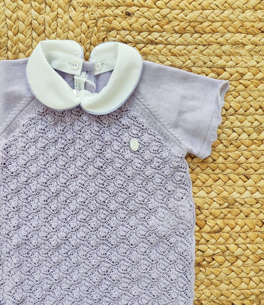 Pagliaccetto in filo + scarpine Le Coconnè