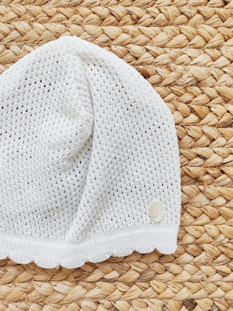 Cappellino + scarpette in filo Le Coconnè