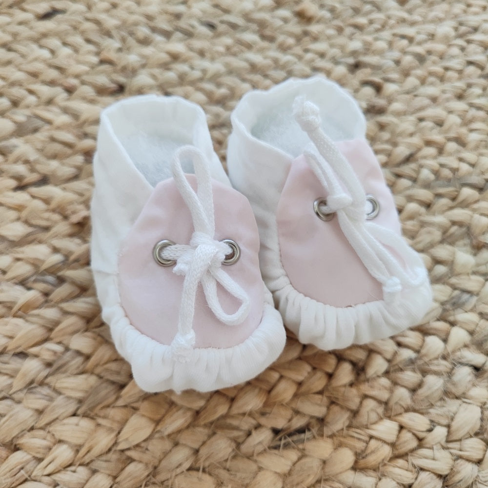 Scarpette in cotone La Sartoria Dei Piccoli