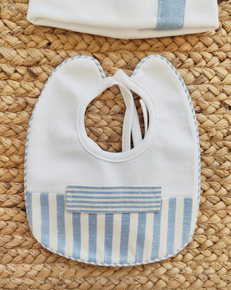 Set Cappellino + in cotone La Sartoria Dei Piccoli