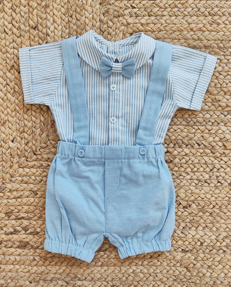 Completo due pezzi in cotone La Sartoria Dei Piccoli