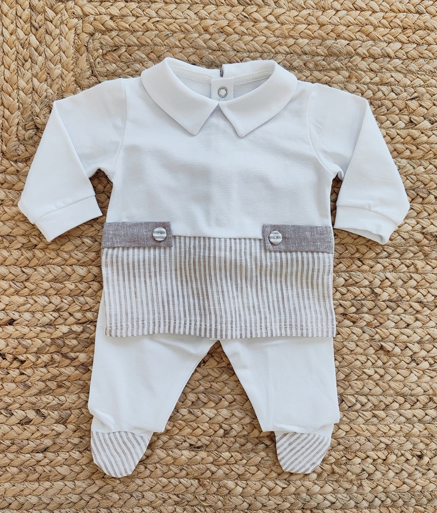 Completo due pezzi in cotone Teto e Tatta