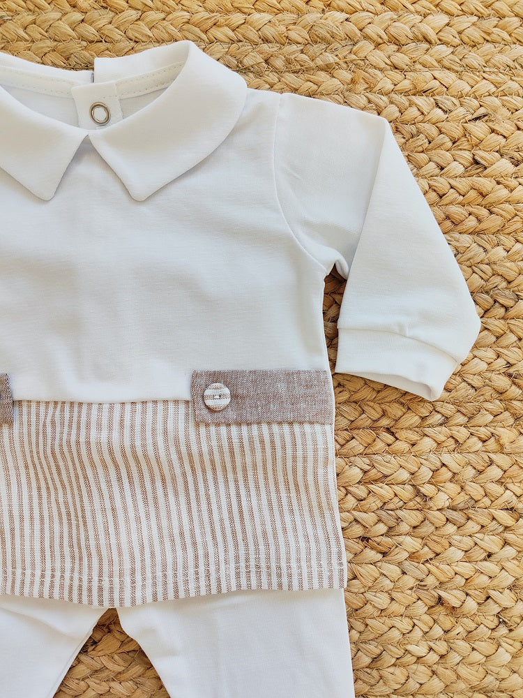 Completo due pezzi in cotone Teto e Tatta